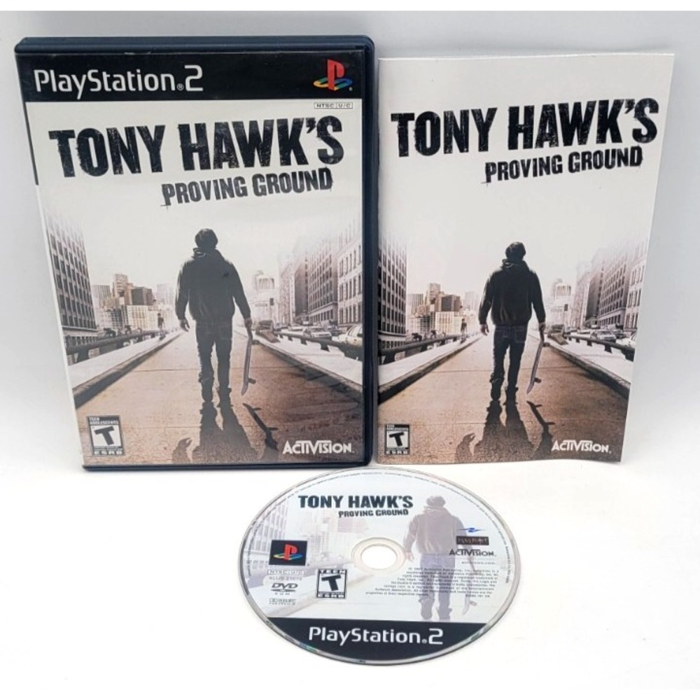 Tony Hawk's Proving Ground (Sony PlayStation 2, PS2, 2007) CIB COMPLETE IN BOX